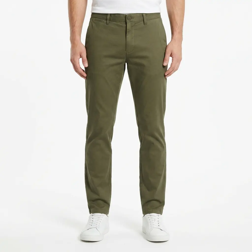 Pantalón Chino "Comfort Olive"